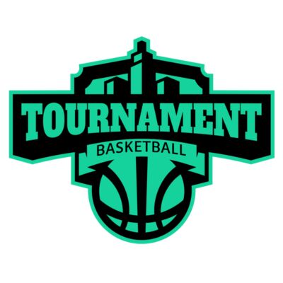 Tournament Basketball logo template Thumbnail