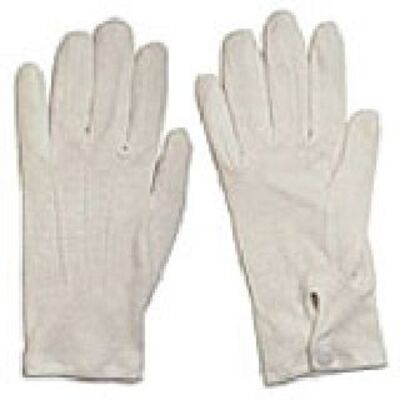 White Cotton Parade Gloves Thumbnail