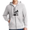 Super Heavyweight Full Zip Hooded Sweatshirt Thumbnail