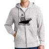 Super Heavyweight Full Zip Hooded Sweatshirt Thumbnail