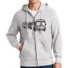 Super Heavyweight Full Zip Hooded Sweatshirt Thumbnail