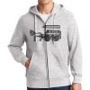 Super Heavyweight Full Zip Hooded Sweatshirt Thumbnail
